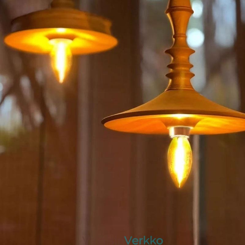 Kumipuuriippuvalaisin Vintage-riippuvalaisin