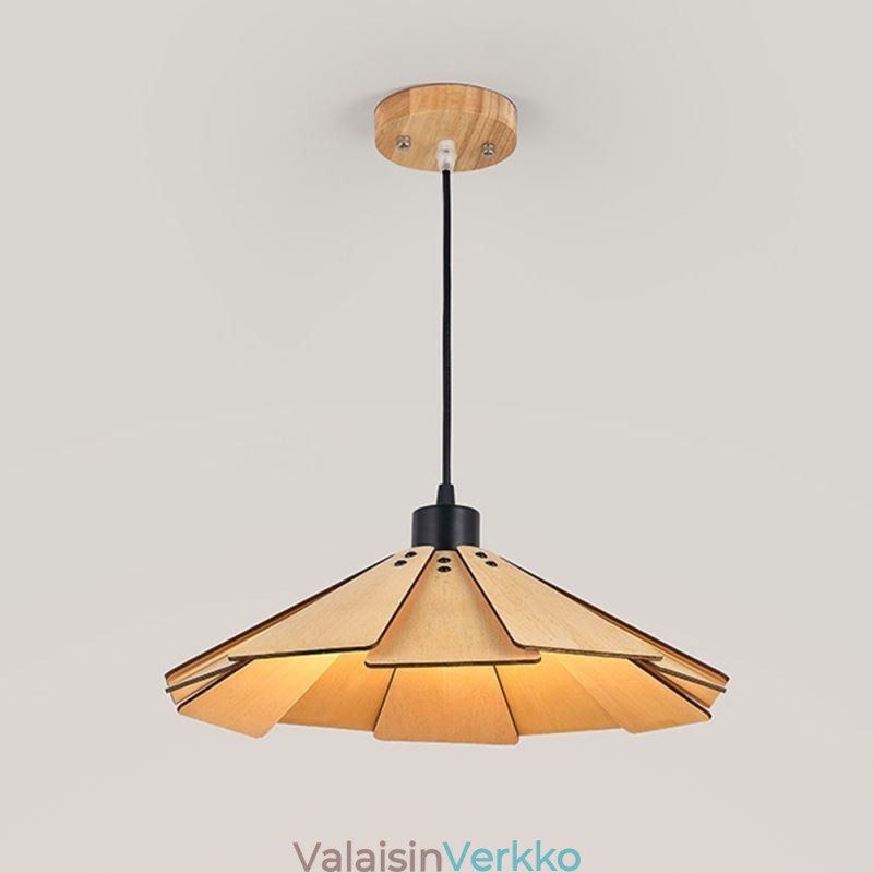 Riippuvalaisin Luova retro puinen kattovalaisin