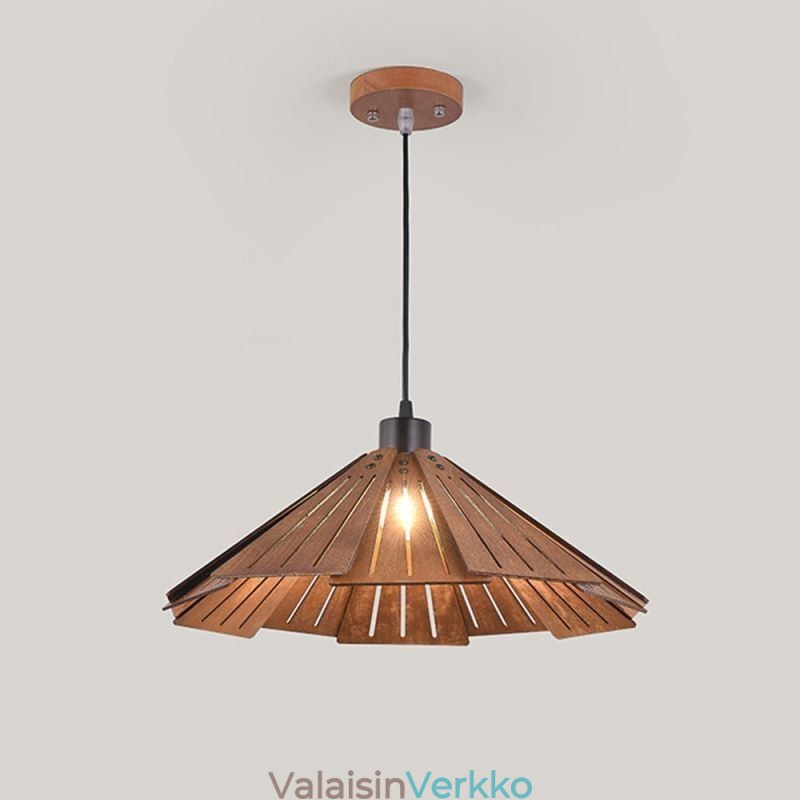 Retro-riippuvalaisin Luova puinen kattovalaisin
