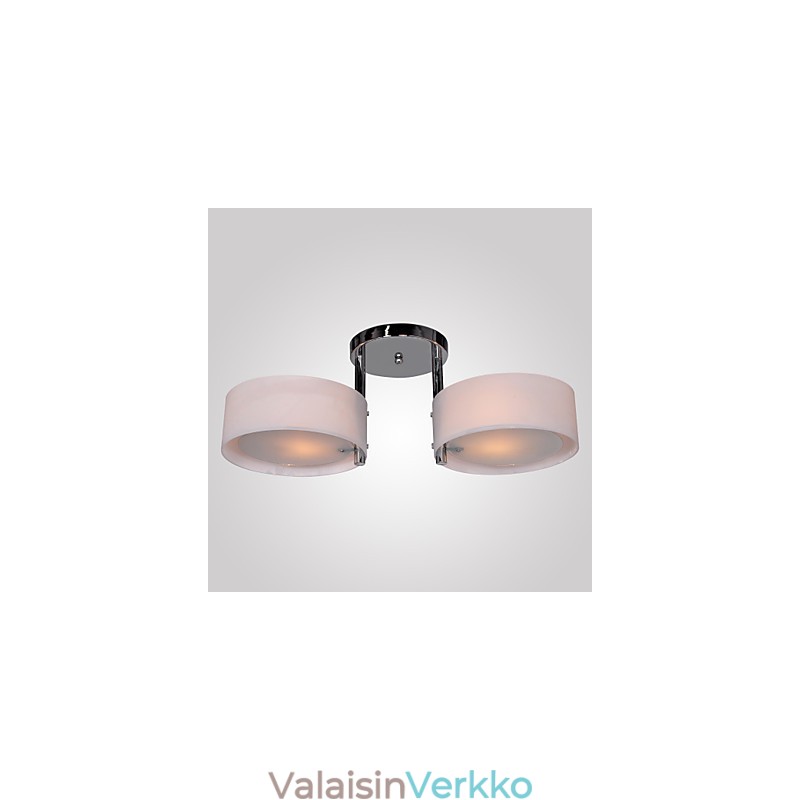 Moderni nykyaikainen kromimetallikattokruunu uppoasennus