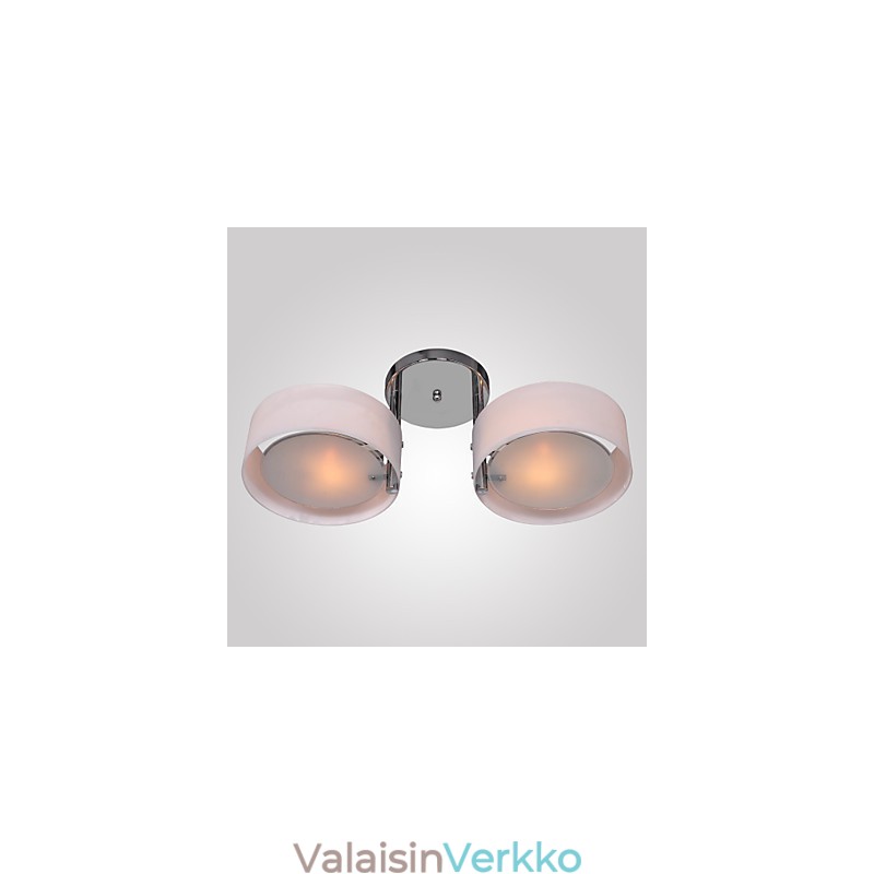Moderni nykyaikainen kromimetallikattokruunu uppoasennus