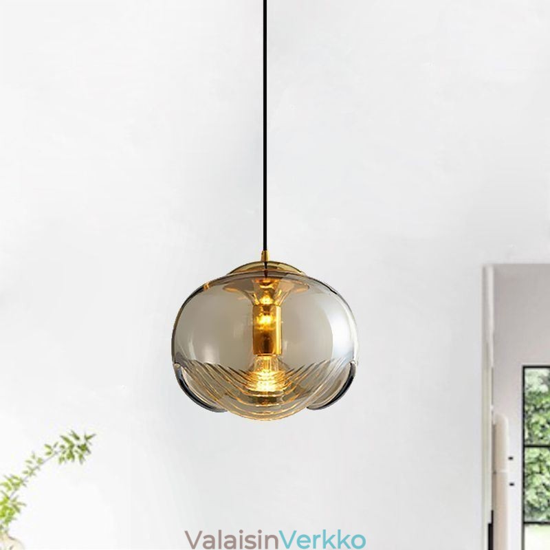 Stamen lasiriippuvalaisin Moderni minimalistinen takorautainen kattovalaisin