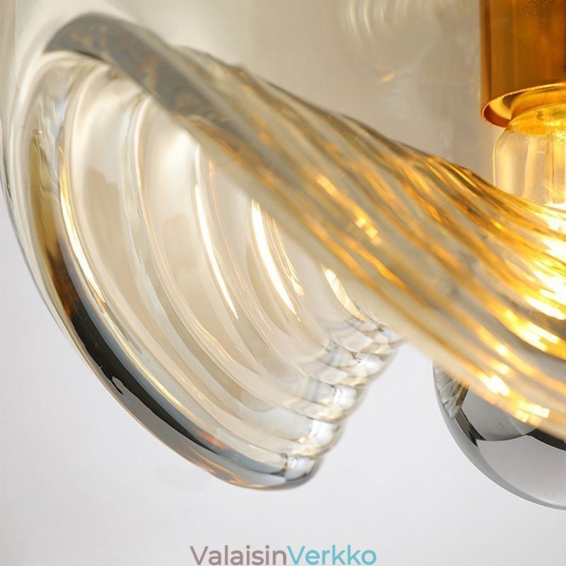 Stamen lasiriippuvalaisin Moderni minimalistinen takorautainen kattovalaisin