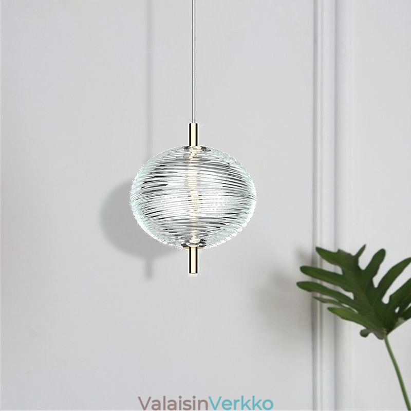 Water Ripple riippuvalaisin Moderni minimalistinen takorautainen kattovalaisin