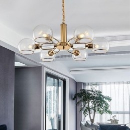 Lasiriippuvalaisin Moderni minimalistinen takorautainen kattovalaisin