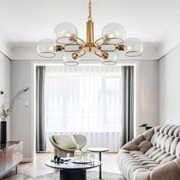 Lasiriippuvalaisin Moderni minimalistinen takorautainen kattovalaisin