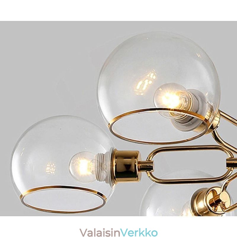 Lasiriippuvalaisin Moderni minimalistinen takorautainen kattovalaisin