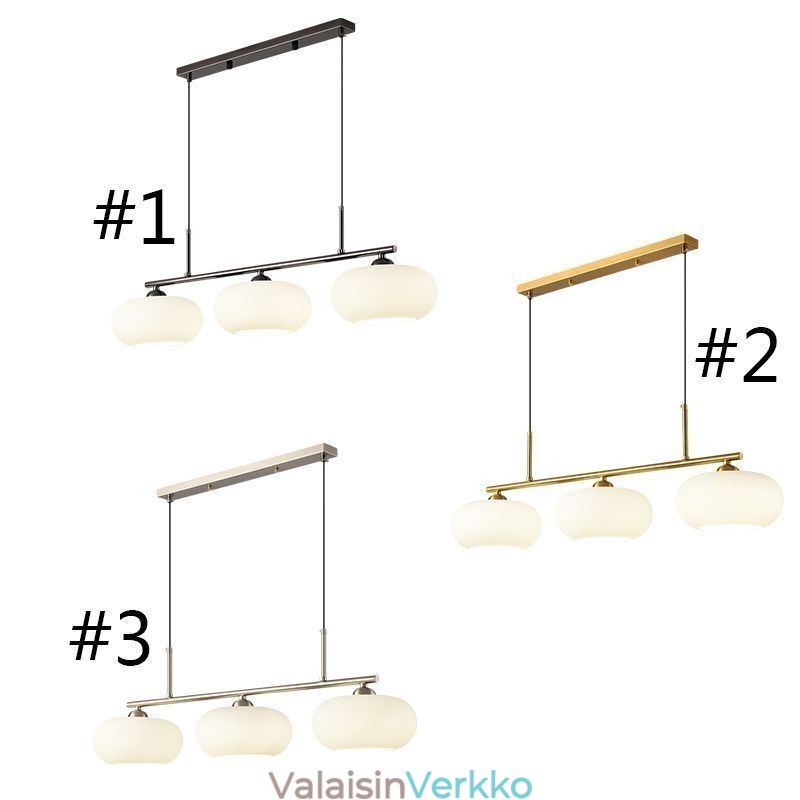 Pohjoismainen lasiriippuvalaisin Luova takorautainen kattovalaisin