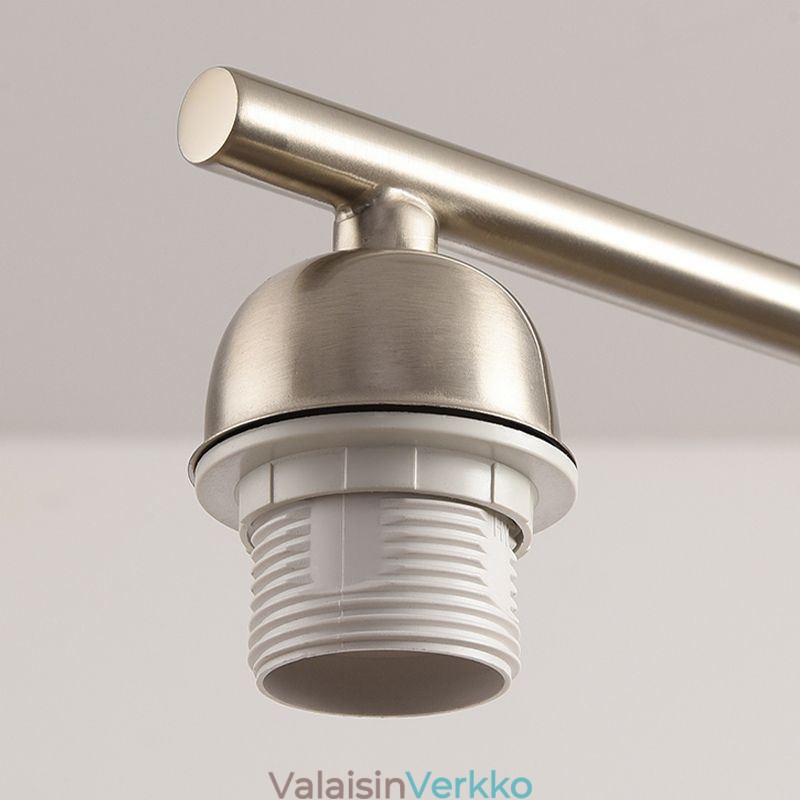 Pohjoismainen lasiriippuvalaisin Luova takorautainen kattovalaisin