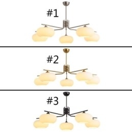 Pohjoismainen lasiriippuvalaisin Luova takorautainen kattovalaisin