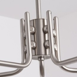 Pohjoismainen lasiriippuvalaisin Luova takorautainen kattovalaisin