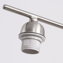 Pohjoismainen lasiriippuvalaisin Luova takorautainen kattovalaisin