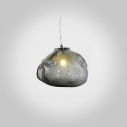 Luova pohjoismainen riippuvalaisin Lasikruunu Art Riippuvalaisin