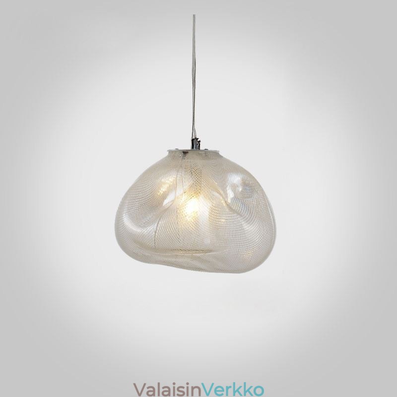 Luova pohjoismainen riippuvalaisin Lasikruunu Art Riippuvalaisin