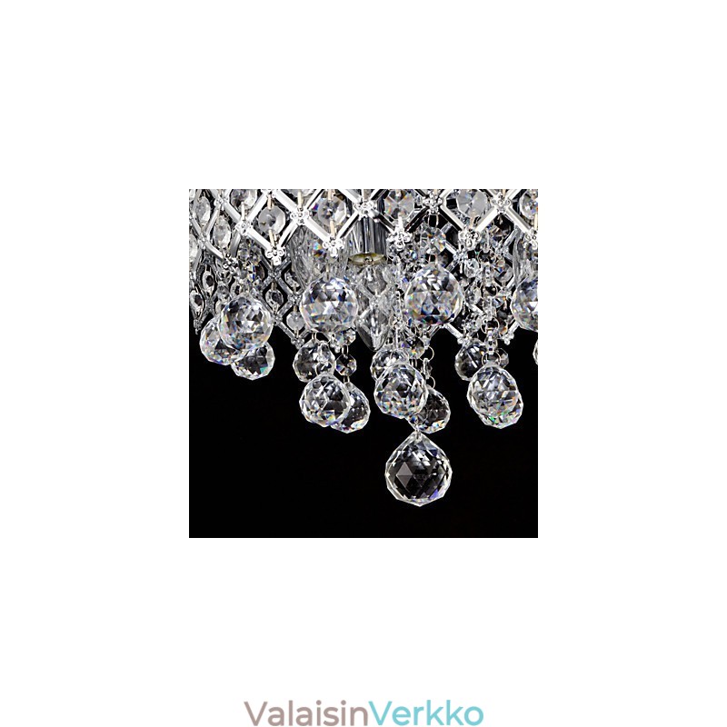 Perinteinen klassinen Crystal Crystal Crystal Metal Uppoteline