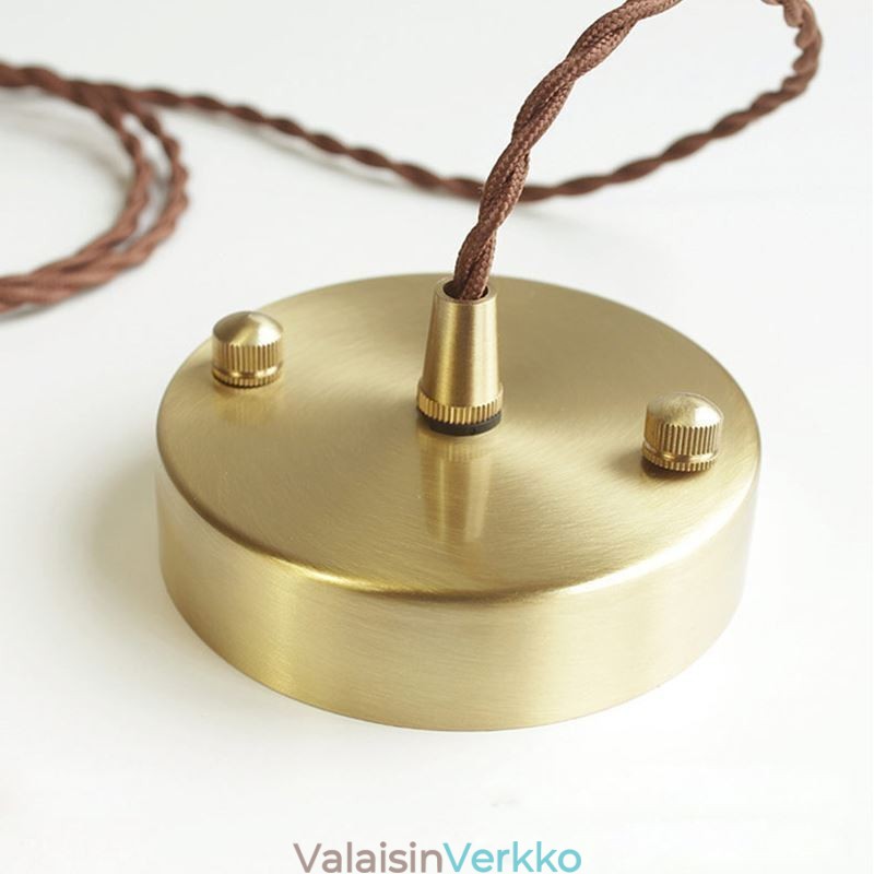 Maalaistyylinen kattovalo Riippuvalaisin lasimaalauksille