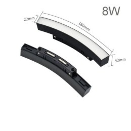 Pyöreä kiskovalo Magneettinen upotettu kiskovalaisin 150cm