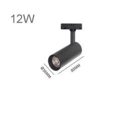Pyöreä kiskovalojärjestelmä Magneettinen upotettu kiskovalaisin 120cm