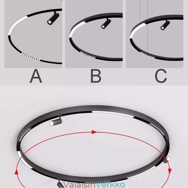 Upotetut telavalaisimet Pyöreät magneettiset alumiinikiskot