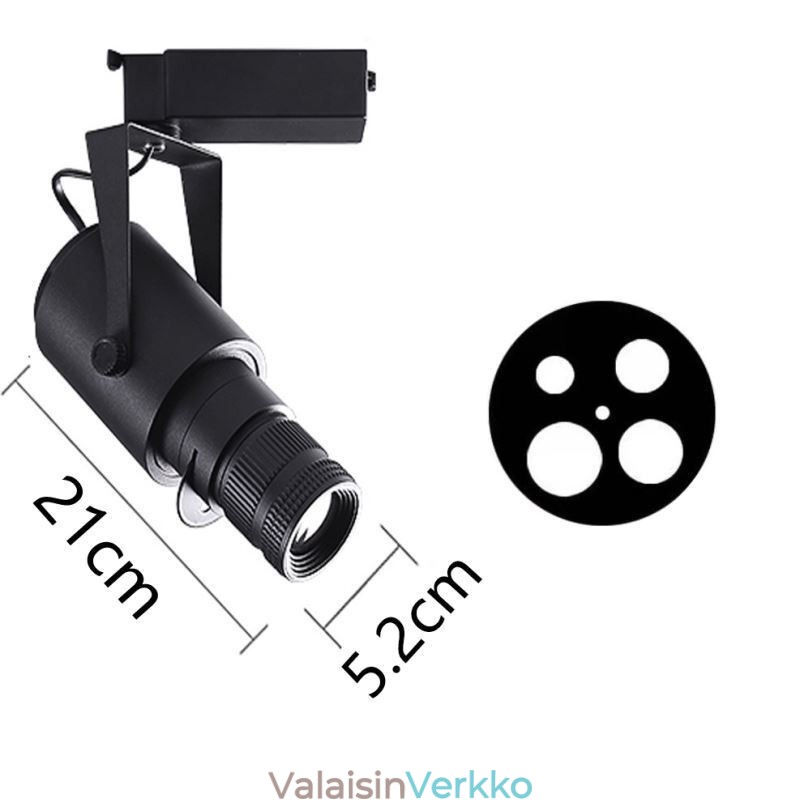 Spot Light Stage KTV Katon Spotlight 4 tasoa aukon säätö