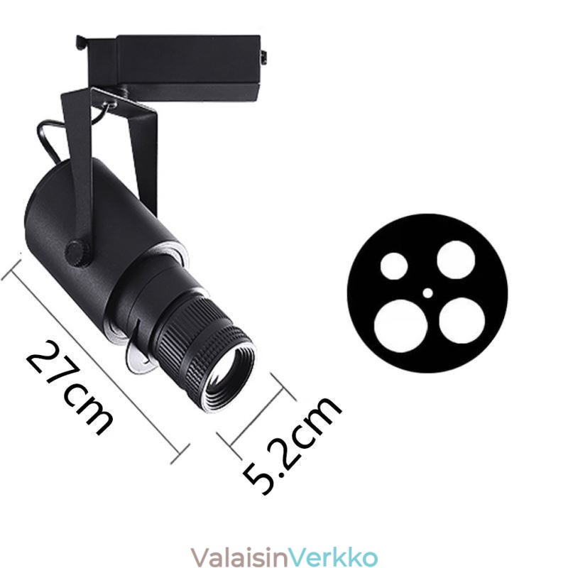 Spot Light Stage KTV Katon Spotlight 4 tasoa aukon säätö