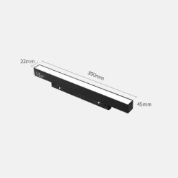Magneettinen kiskovalo Upotettu kohdevalo koristevalo 3M 36V