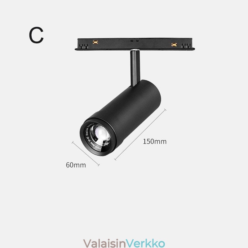 Magneettinen Track Spotlight Upotettu Spotlight Spotlight