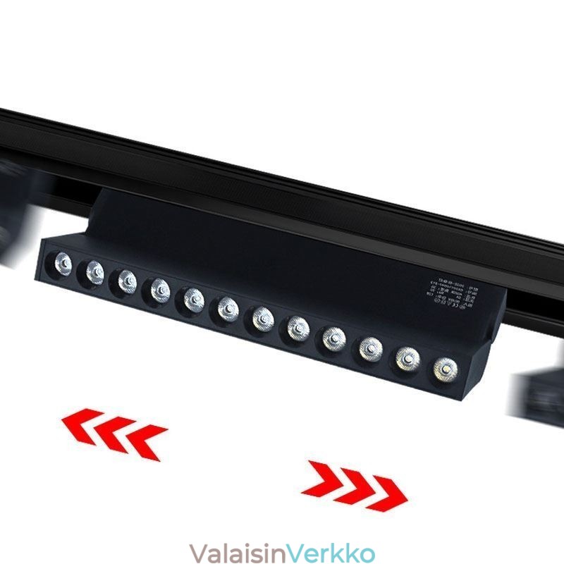 Upotettava telaketjun säleikkö Spotlight Telanauha-kohdevalo Magneettinen taitettava säleikkö kohdevalo 36V