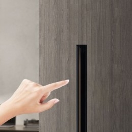 Upotetut kiskovalaisimet Magneettinen alumiini kiskon pintaprofiili Ultraohut kiskovalaisinnauha 100 cm