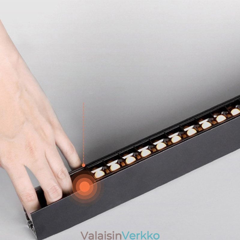 Upotettu telaketjun säleikkö Spotlight Strip Spotlight Magneettinen telasäleikkö Spotlight 36V