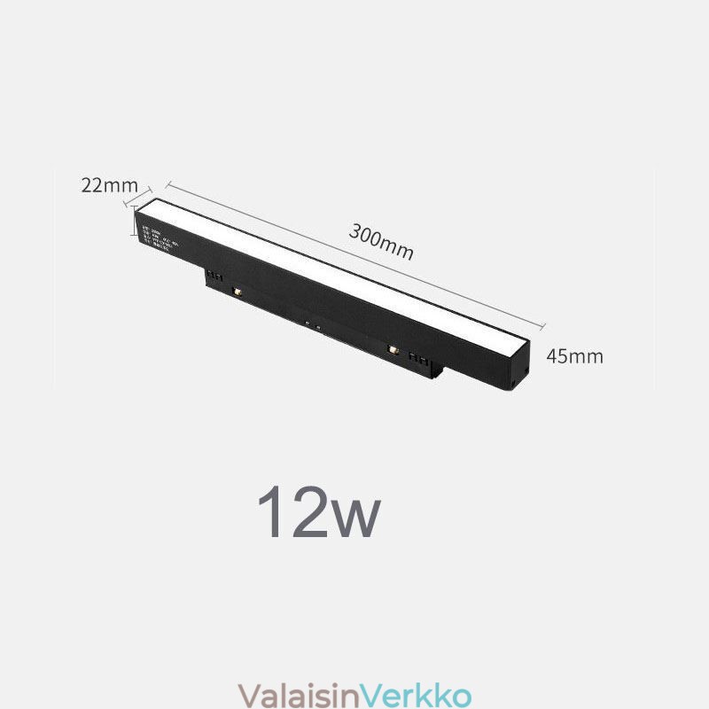 Track Lineaar Light Magneettinen upotettu kohdevalaisin 36V