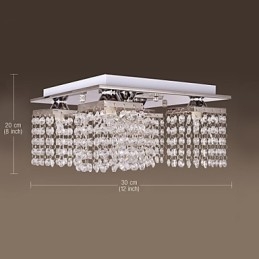 Kattovalo Crystal Modern 5 Lights
