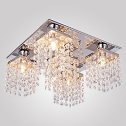 Kattovalo Crystal Modern 5 Lights