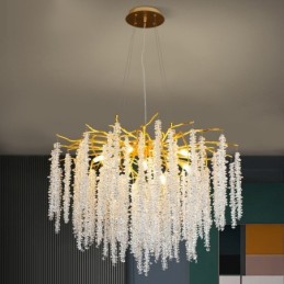 Moderni hieno kristallikruunuvalo