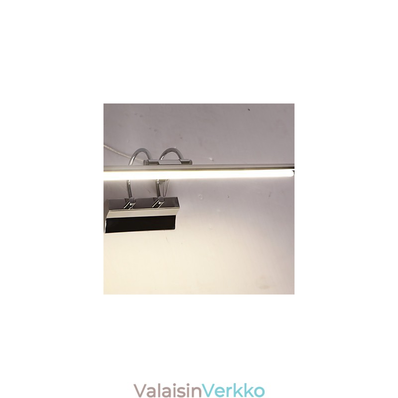 Ruostumattomasta teräksestä valmistetut peilivalot Akryyli Kylpyhuoneen Seinävalaisimet Meikkivalot Kylmä Valkoinen Lämmin Valkoinen (Koko: 57X13.5X15)
