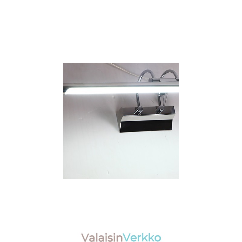 Ruostumattomasta teräksestä valmistetut peilivalot Akryyli Kylpyhuoneen Seinävalaisimet Meikkivalot Kylmä Valkoinen Lämmin Valkoinen (Koko: 57X13.5X15)