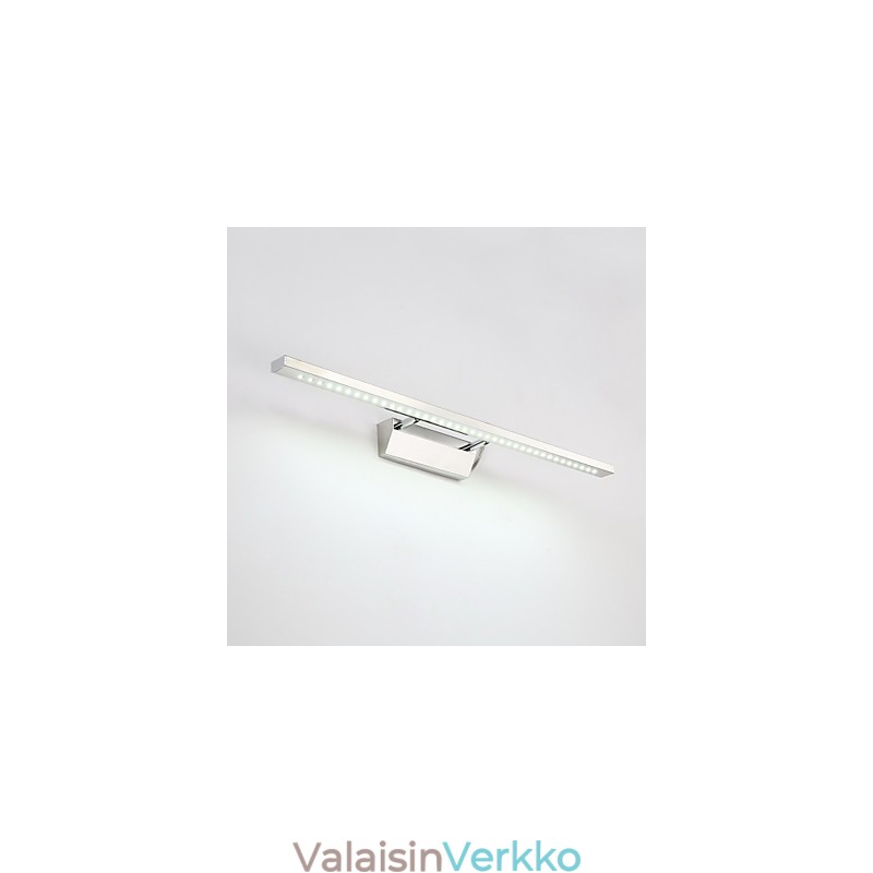 Kylpyhuoneen valaistus moderni nykyaikainen metalli
