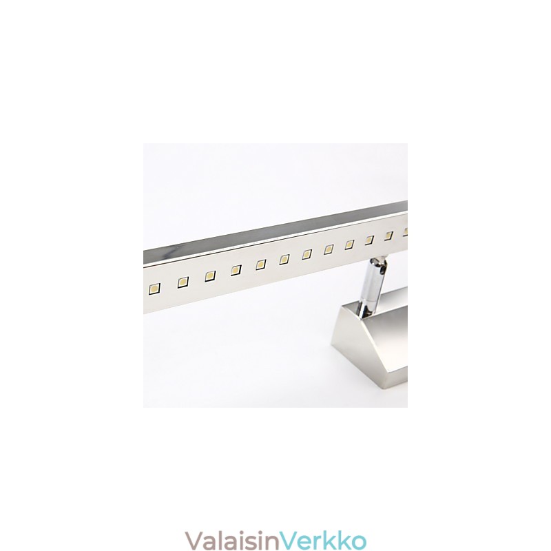 Kylpyhuoneen valaistus moderni nykyaikainen metalli