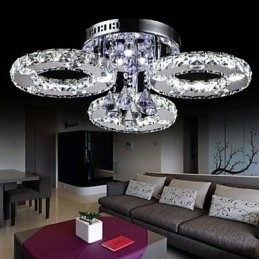 Moderni nykyaikainen Crystal Chrome -tasoteline