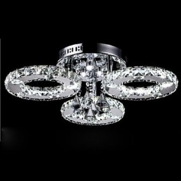 Moderni nykyaikainen Crystal Chrome -tasoteline