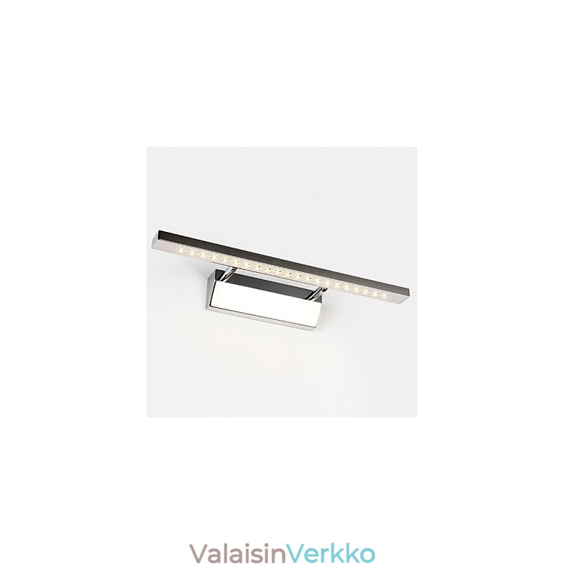 Kylpyhuoneen valaistus moderni nykyaikainen metalli