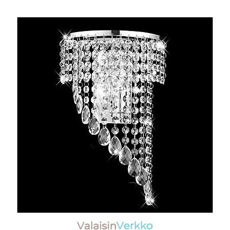 Crystal Flush Mount seinävalaisimet Moderni nykyaikainen metalli Crystal Flush Mount seinävalaisimet Moderni nykyaikainen metalli
