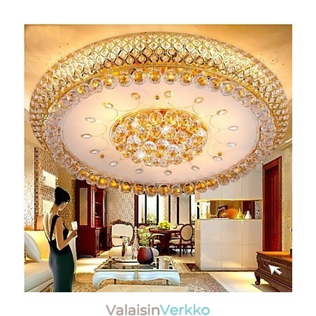 Pyöreä Crystal Absorb Dome Light kattolampun halkaisija 80cm Sisältää 15 polttimoa Pyöreä Crystal Absorb Dome Light kattolampun halkaisija 80cm Sisältää 15 polttimoa