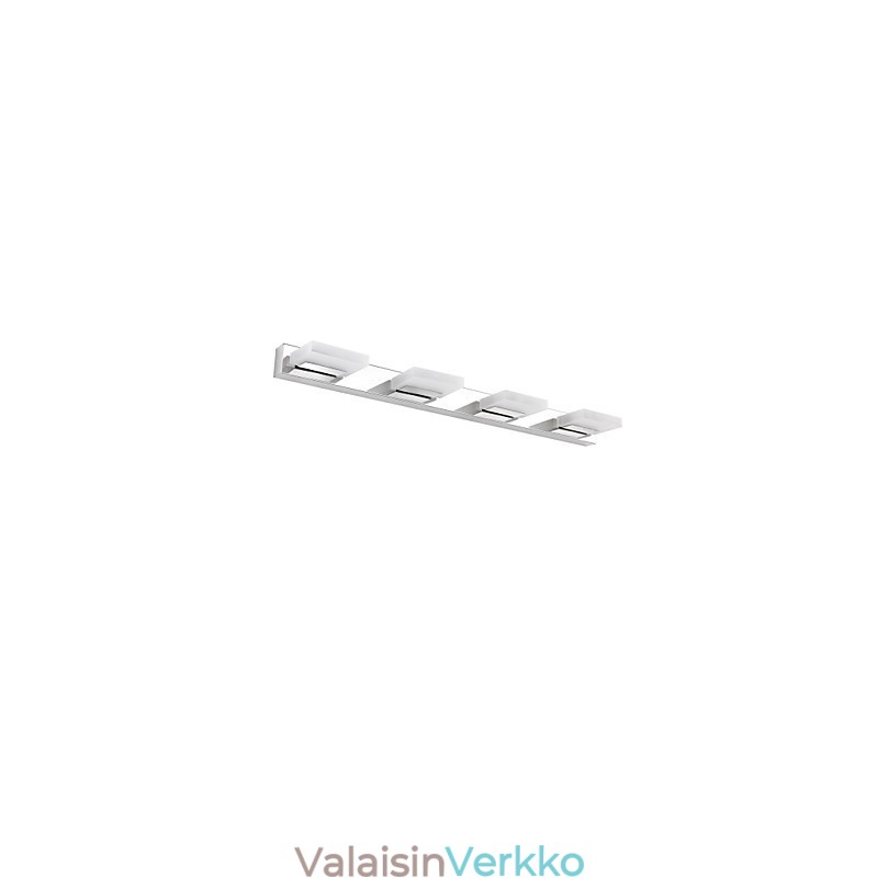 Kylpyhuoneen valaistus moderni nykyaikainen metalli