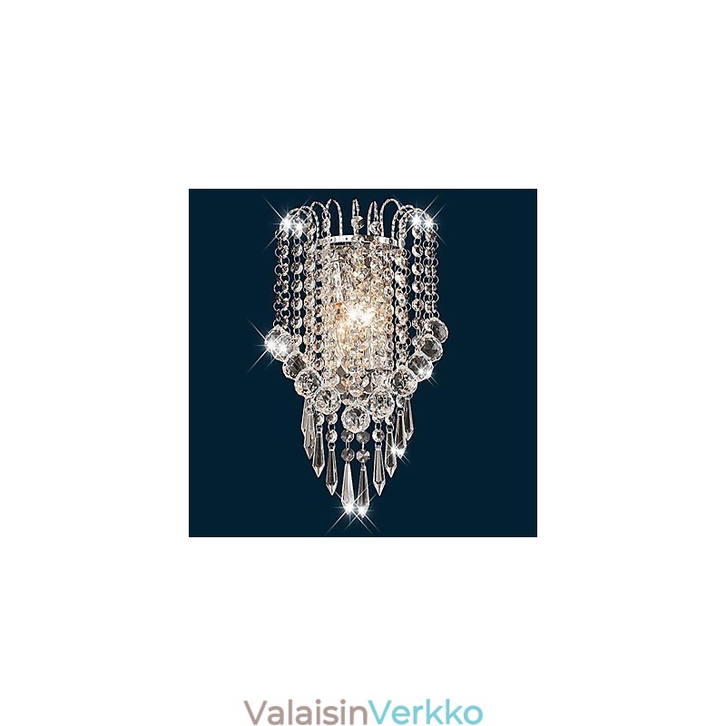 Crystal Flush Mount seinävalaisimet Moderni nykyaikainen metalli