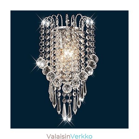 Crystal Flush Mount seinävalaisimet Moderni nykyaikainen metalli Crystal Flush Mount seinävalaisimet Moderni nykyaikainen metalli