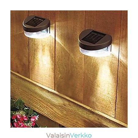 Valkoinen valo Solar Light Polku Seinä Maisema Mount Puutarha Aidan valo Valkoinen valo Solar Light Polku Seinä Maisema Mount Puutarha Aidan valo