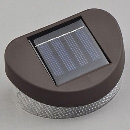 Valkoinen valo Solar Light Polku Seinä Maisema Mount Puutarha Aidan valo