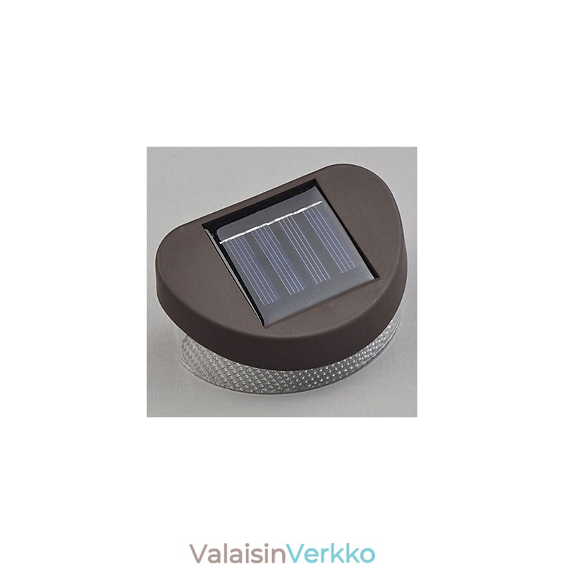Valkoinen valo Solar Light Polku Seinä Maisema Mount Puutarha Aidan valo