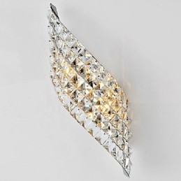 Crystal Wall Light Modern Incision Electrolate Tempering